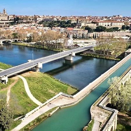 Liberte 1 - T2 Proche Gare Et Centre Commercial Polygone- Beziers- Wifi- Tv Connecte Buitenkant foto